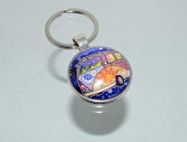 Přívěsek na klíče - bus (4253) přívěsek přívěšek klíče klíč klíčenka barevný autobus bus přívěsek na klíče přívěšek na klíče autobusy autobusák pro autobusáka 