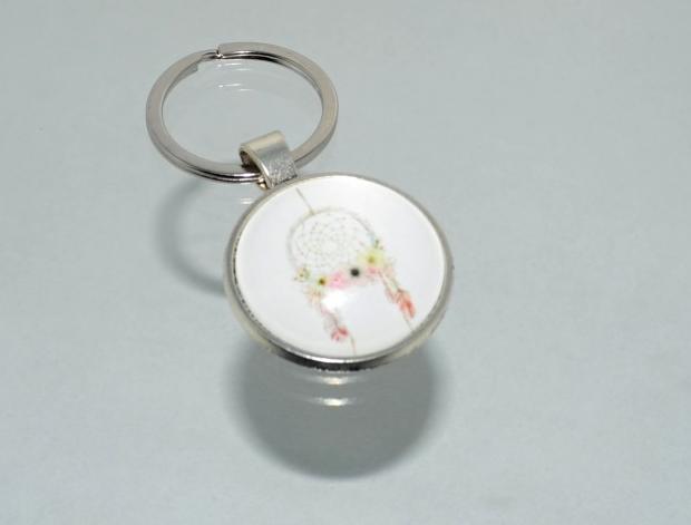 Přívěsek na klíče- lapač snů (4285) přívěsek přívěšek klíče klíč klíčenka barevný přívěsek na klíče lapač catcher dreamcatcher přívěšek na klíče lapač snů lapačsnů 