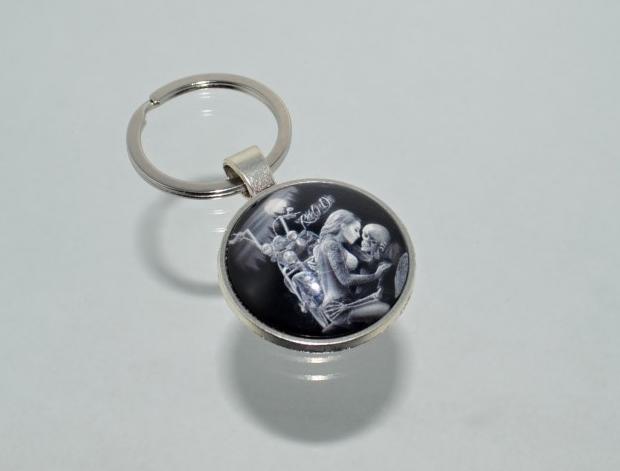 Přívěsek na klíče - malovaný (4294)