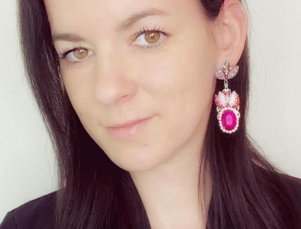 Růžové krásky se štrasem