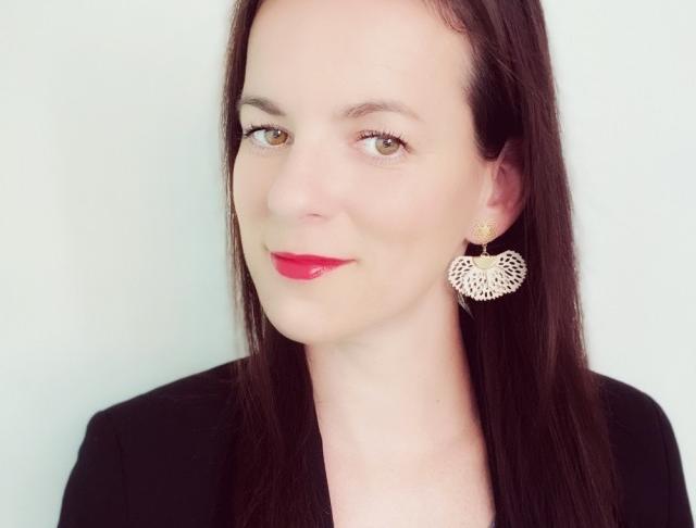 Náušnice - vějíře