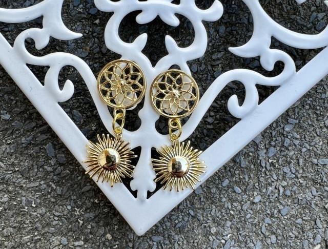 Náušnice - sluníčka