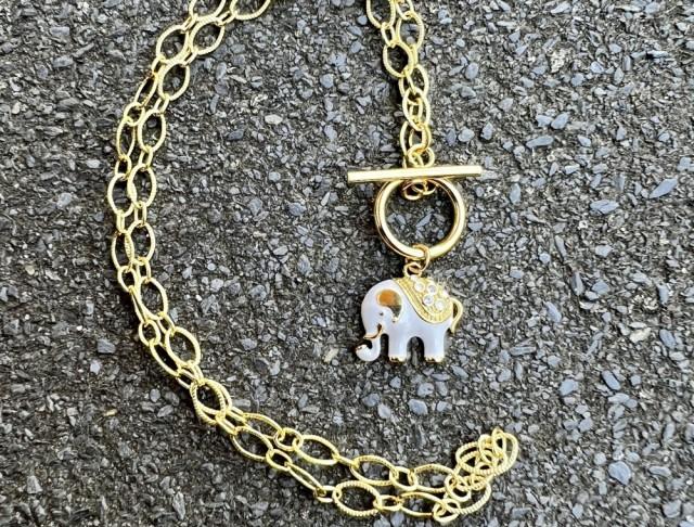 Řetízek - slon