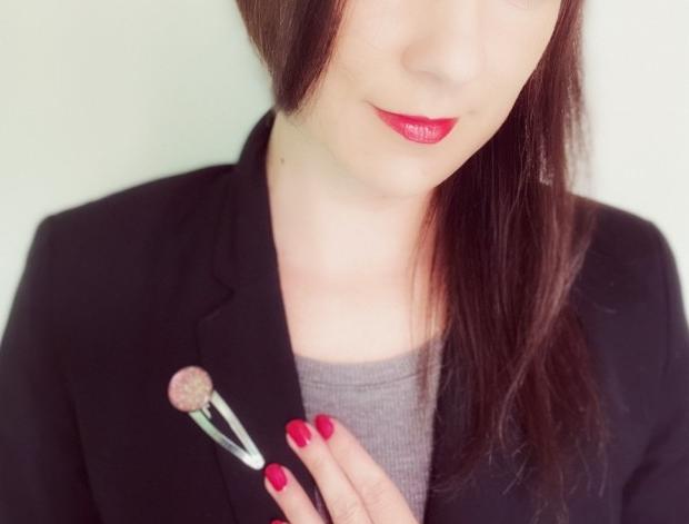 Třpytivá spona do vlasů