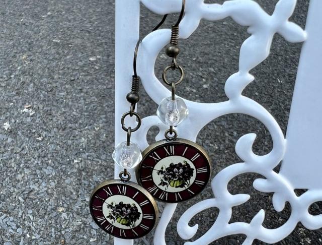 Náušnice - visací hodiny