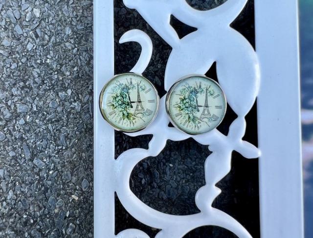 Náušnice - Paříž.