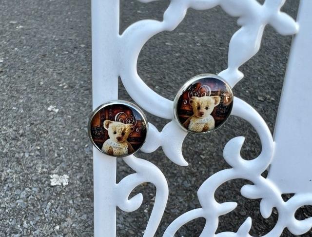 Náušnice - medvídek