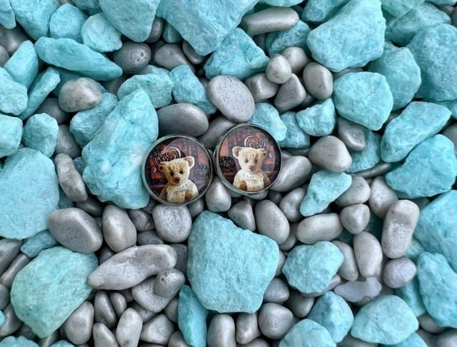 Náušnice - medvídek