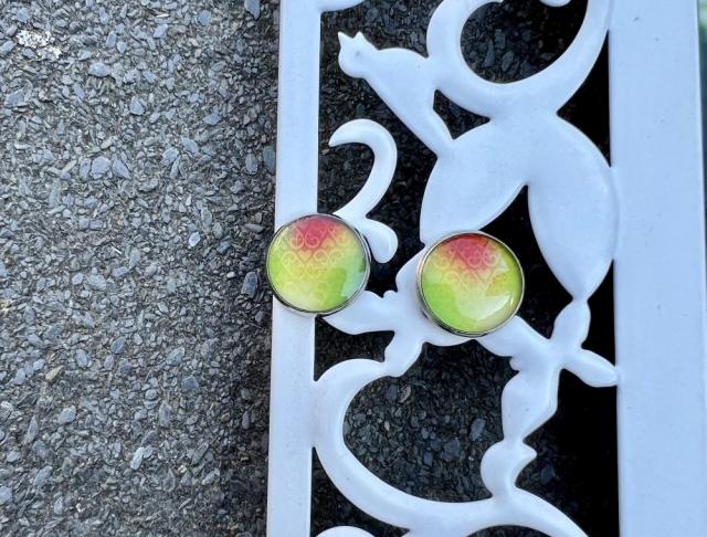 Náušnice - barvičky