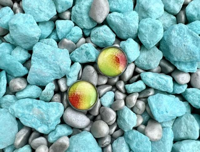 Náušnice - barvičky