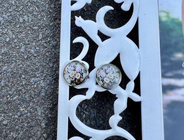 Náušnice - květiny