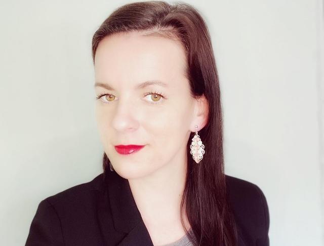 Náušnice - crystal broskvové