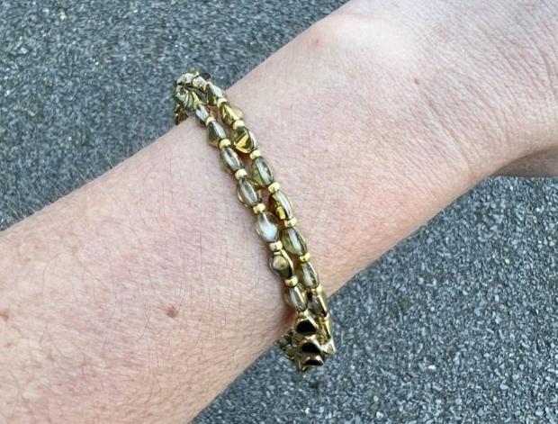 Náramek - zlato čirý