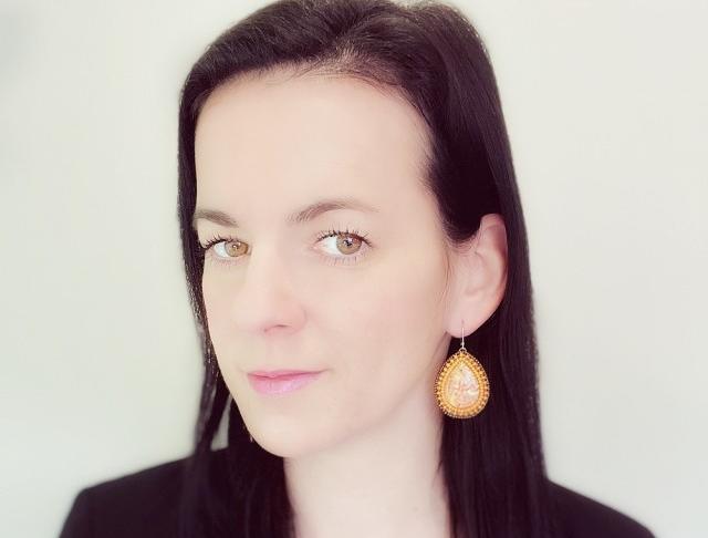 Luxusní šité - oranžové