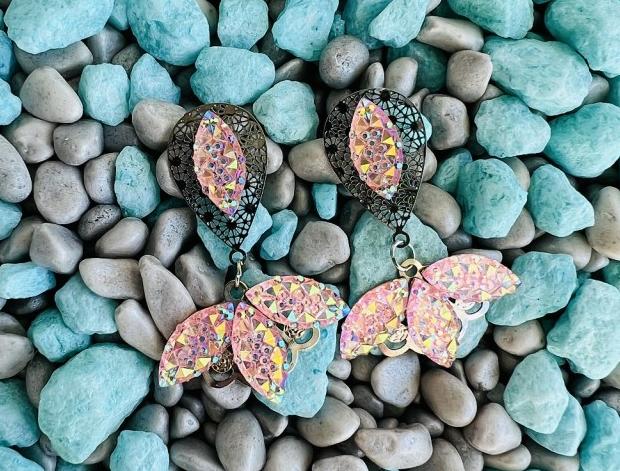 LC střapaté - růžové