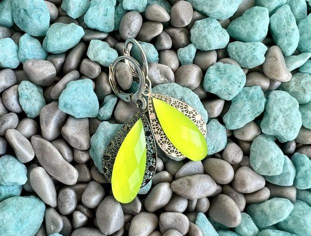 LC jemné - žlutý neon