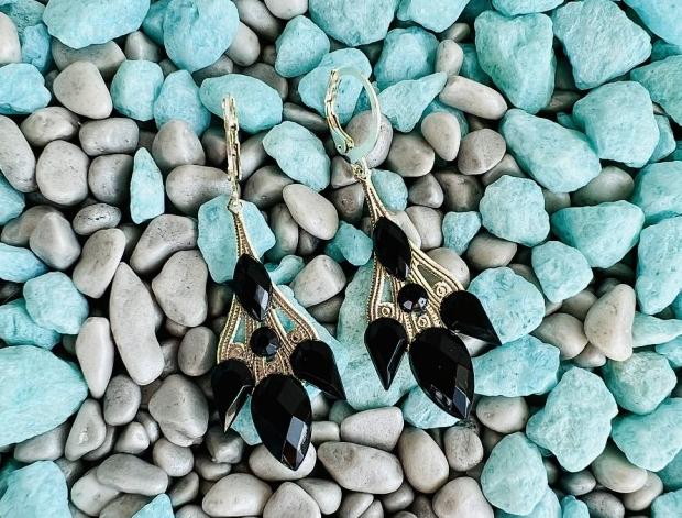 Luxusní crystal - v černém