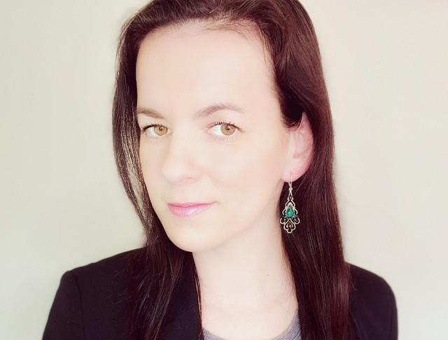 Luxusní crystal - černo zelené