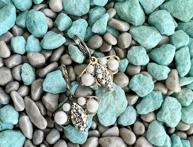 LC jemné - stříbrné vějíře