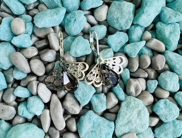 LC jemné - šedé vějíře