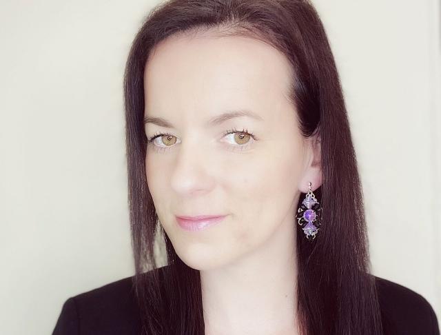 Luxusní crystal - růžovo fialové