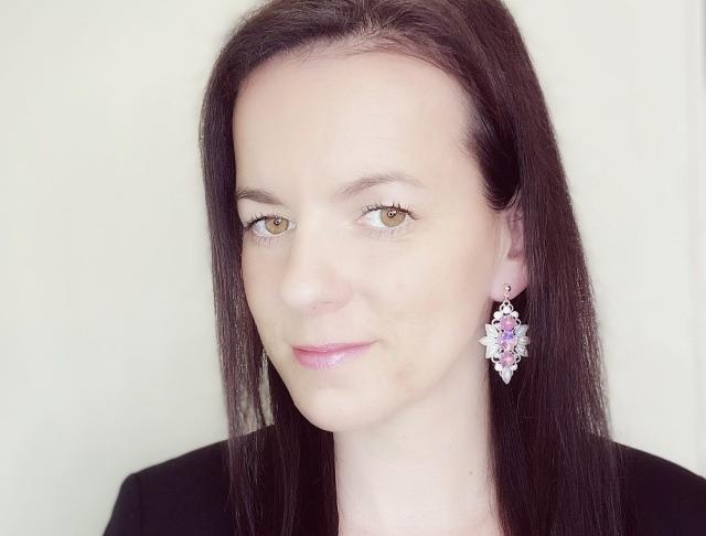 Luxusní crystal - bílo růžové