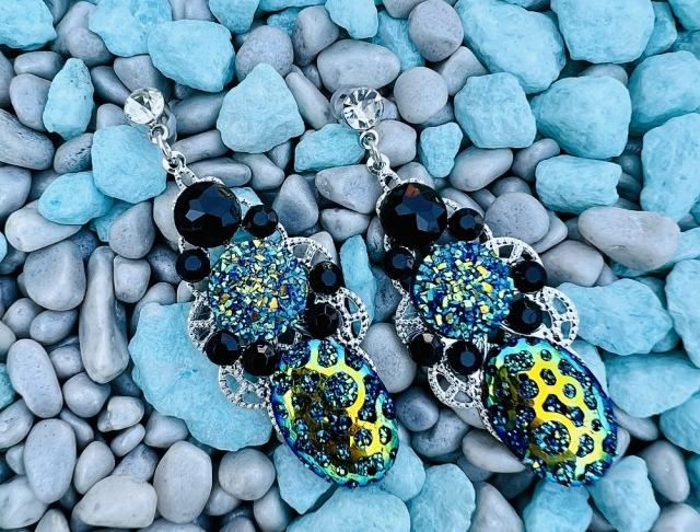 LC klasické - tyrkysově černé