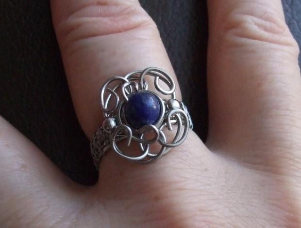 Prstýnek Lapis lazuli. lapis lazuli 