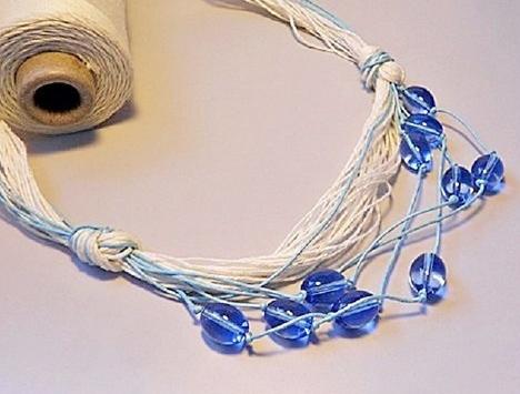 Pánský náhrdelník - Karneol špulky