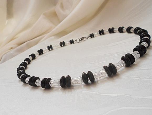 Pánský náhrdelník - Karneol špulky