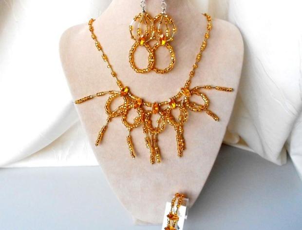 Pánský náhrdelník - Karneol špulky