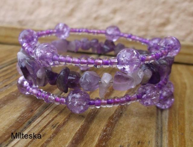 háčkovaná čepice-modrá