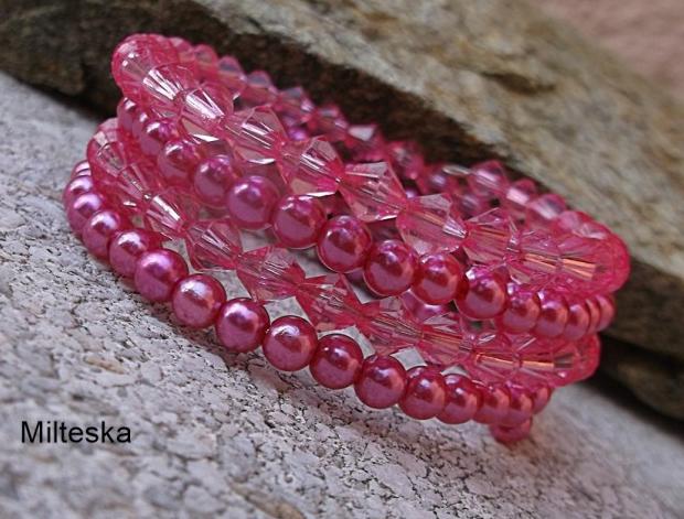 háčkovaná čepice-modrá