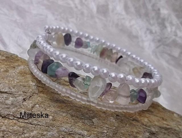 háčkovaná čepice-modrá