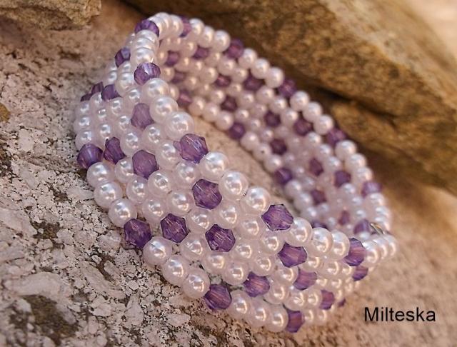 háčkovaná čepice-modrá