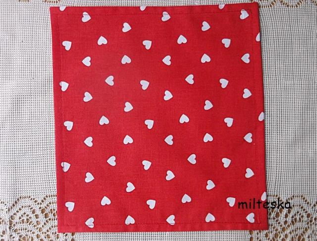 háčkovaná čepice-modrá