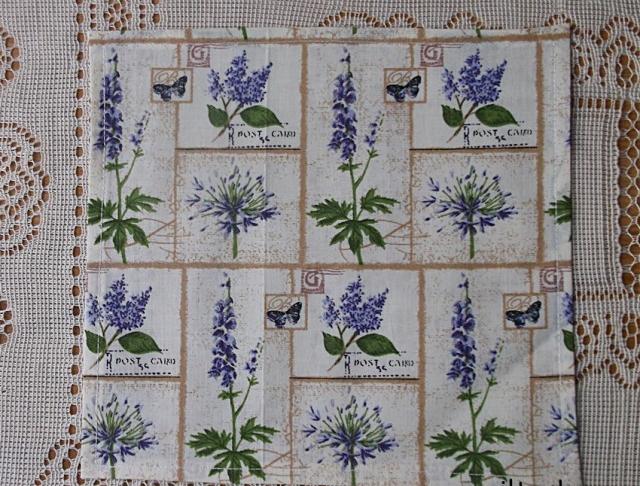 háčkovaná čepice-modrá