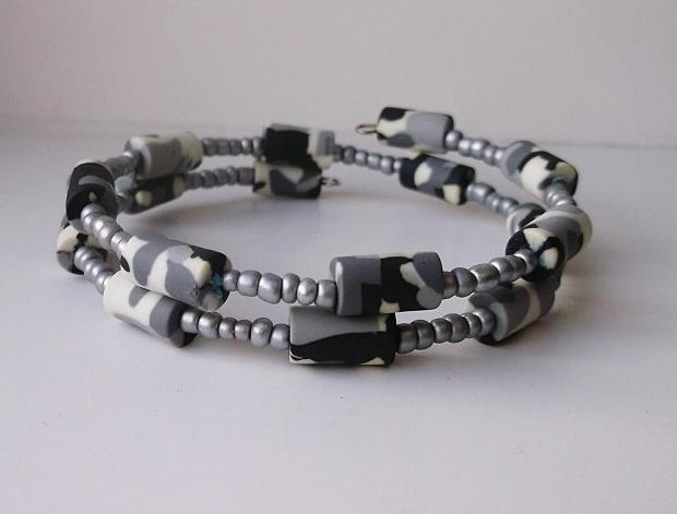 háčkovaná čepice-modrá