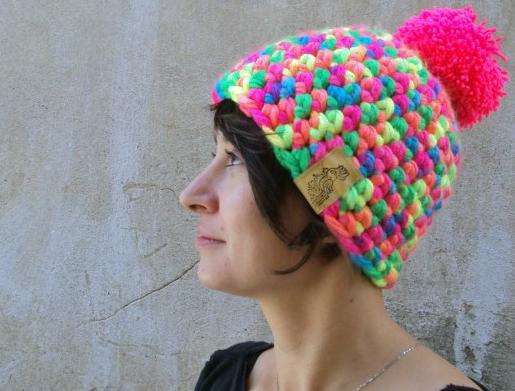 Čepice Neonka žlutavá