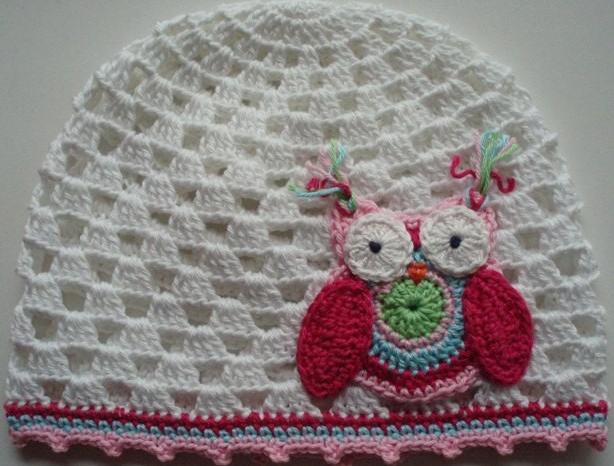 Háčkovaná čepička 618