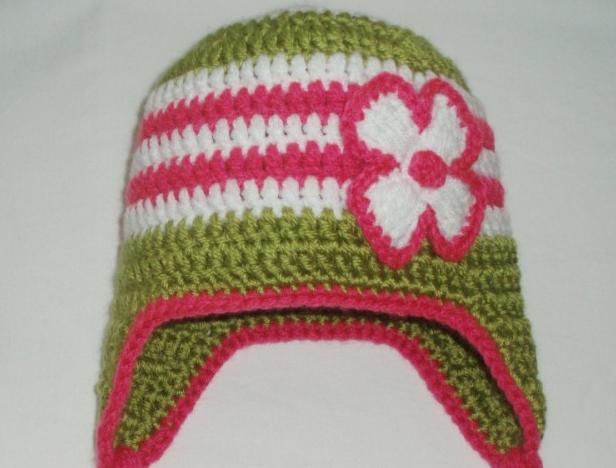 Háčkovaná čepička 618