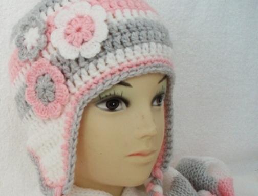 Háčkovaná čepička 618