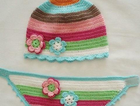 Háčkovaná čepička 618