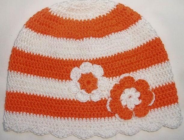 Háčkovaná čepička 618