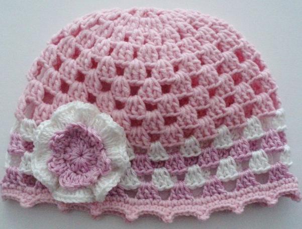 Háčkovaná čepička 618