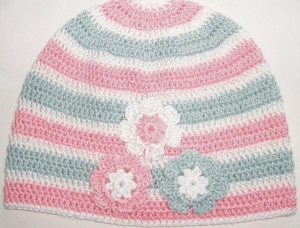 Háčkovaná čepička 618