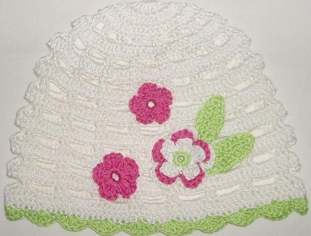 Háčkovaná čepička 618