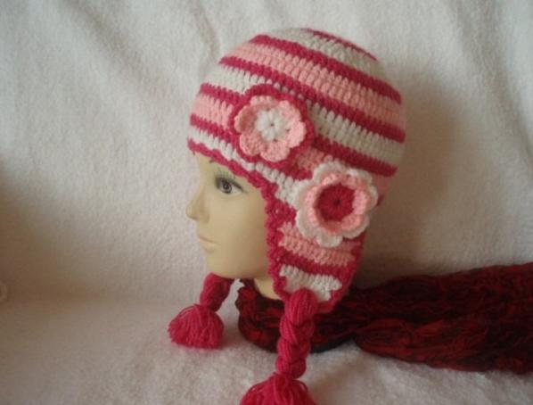 Háčkovaná čepička 618