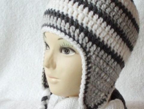 Háčkovaná bekovka + nákrčník