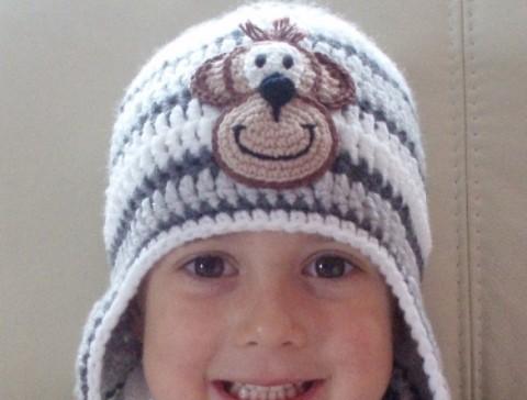 Háčkovaná čepička 618